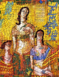 A. S. Rind, 36 x 48 Inch, Acrylic on Canvas, Figurative Painting, AC-ASR-799